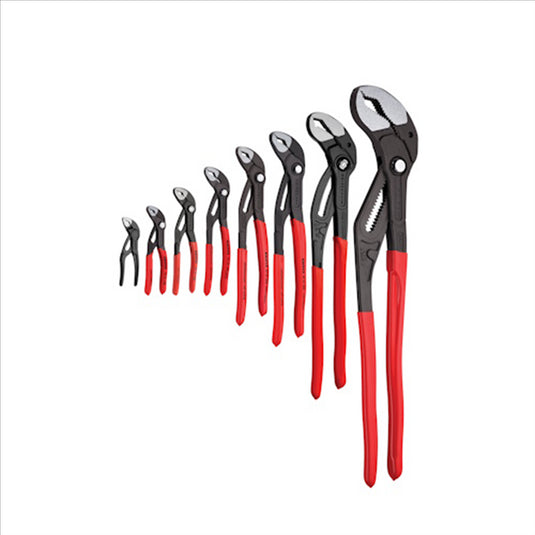 KNIPEX Cobra® QuickSet Water Pump Pliers Set contains 4