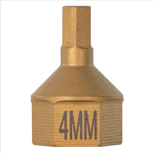 Mayhew 4 MM Metric Hex Dual Drive Bit; 7/16