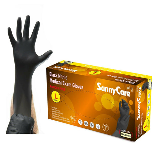 SunnyCare Plus Nitrile Examination Gloves 6 Mil