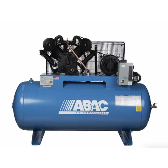 Air Compressor; 2HP; 60 Gallon; 115 Volt; Single Stage; Single Phase