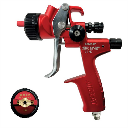 AirCat HVLP Gravity Feed Spray Gun 1.6 MM