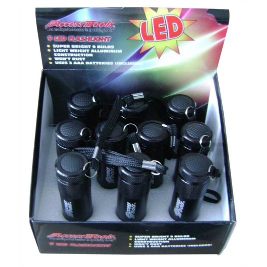 10PK LED Flashlights