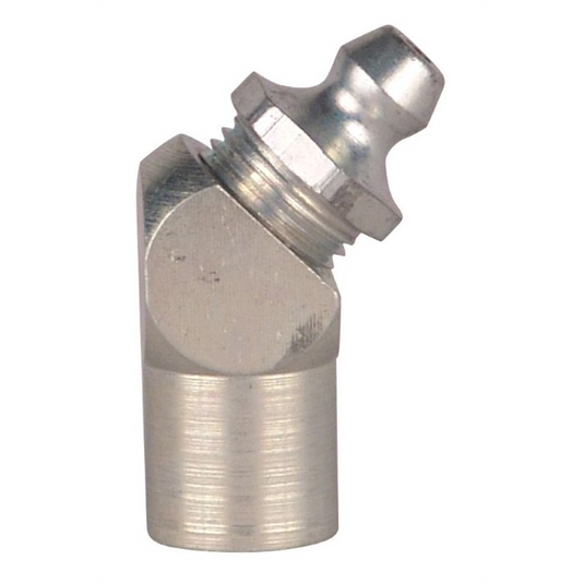 Alemite Hydraulic Loose Fitting; 45 Degree Angle