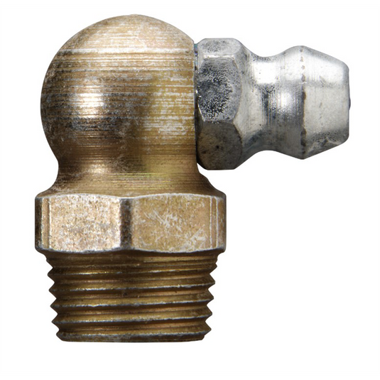 Alemite Thread Forming Fitting; 90 Degrees