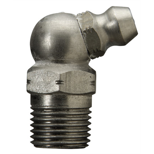 Alemite Non-Corrosive Fitting; 67 1/2 Degree Angle
