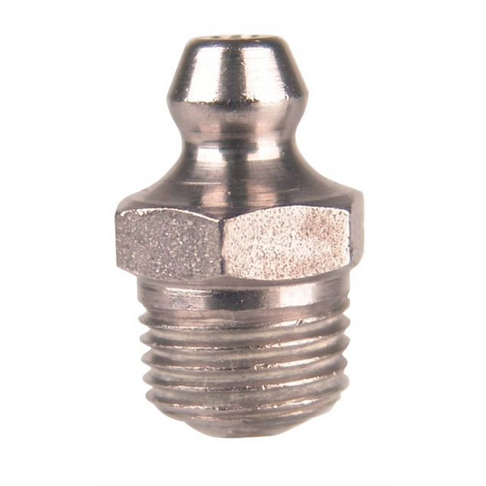 Alemite Non-Corrosive Fitting; Straight; 1/8