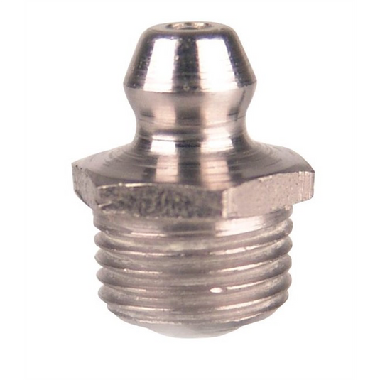 Alemite Non-Corrosive Fitting; Straight; 1/8