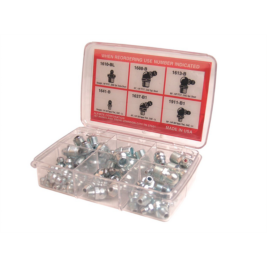 Alemite 48 Piece Pocket Pack Fitting Assortment