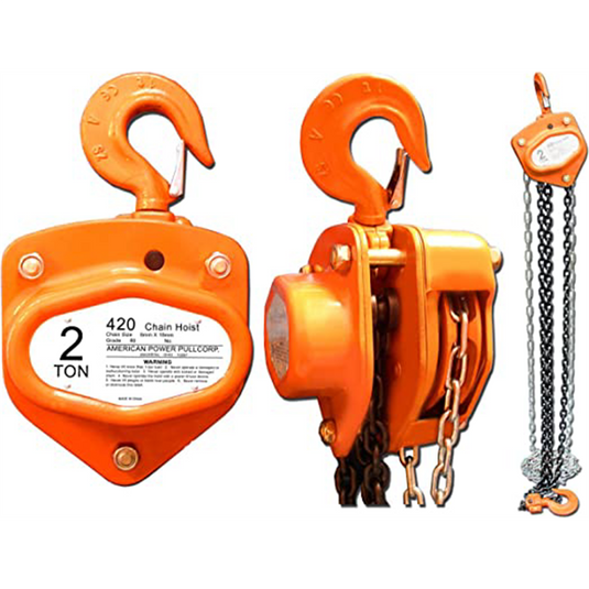 American Power Pull CHAIN HOIST 20' XXX