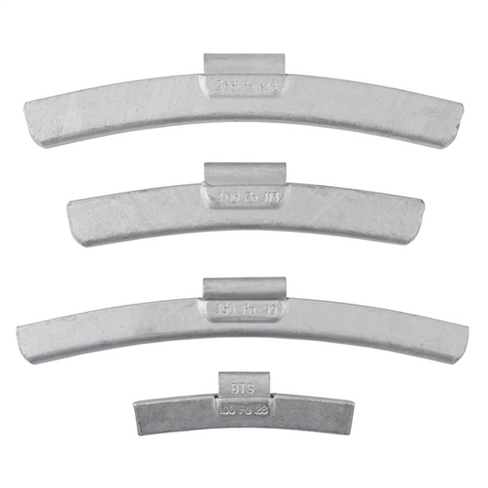COATS Company BTSFE Coated Steel  2.5Oz. Clip-On Wheel Weight