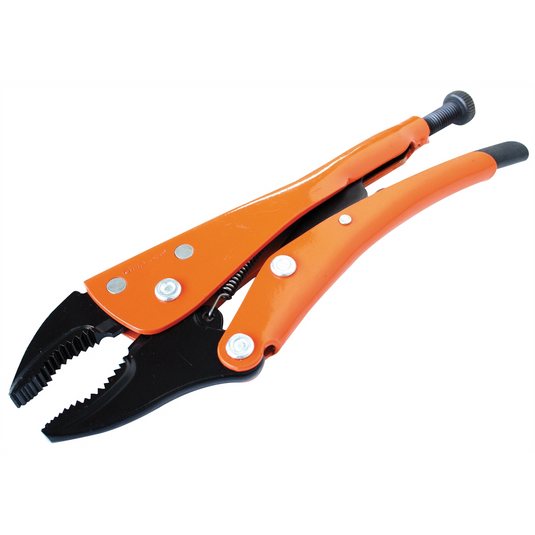 Anglo American Grip-On 5"" Curved Jaw Plier (Epoxy)