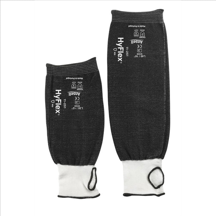 Ansell Ansell HyFlex 11251; Industrial Protective Sleeves; Cut Resist; Sleeves; Intercept; ANSI Cut A3; Size 12