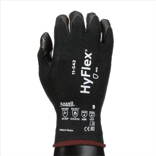 Ansell GLOVE HYFLEX 11-542 LIGHTEST WGT HIGH CUT SZ 7