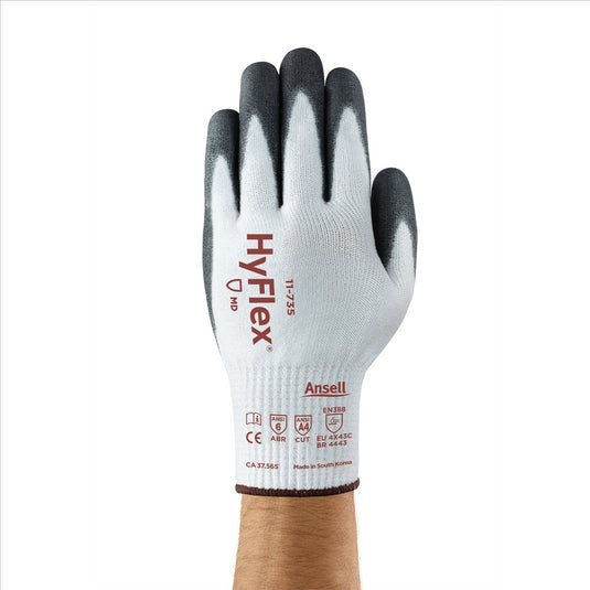 Ansell GLOVE HYFLEX 11-735 CUT RESIST SZ 6 12PK