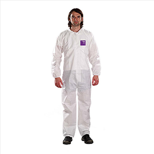 Ansell ALPHATEC 681500 SERGED COLLARED COVERALL SIZE M