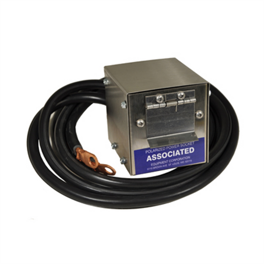 Associated PLUG-IN POLARIZED SS SOCKET BOX FOR 6139