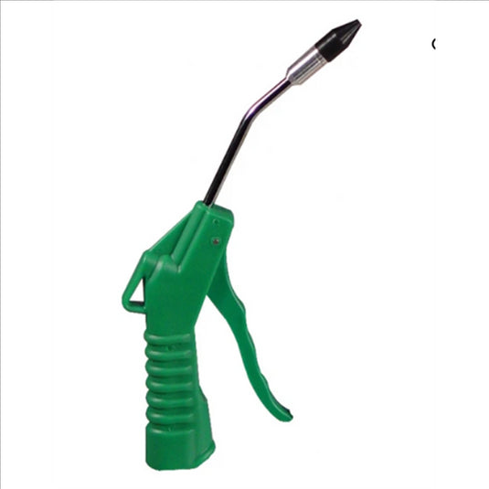 Astro Pneumatic Deluxe 4 Inch Air Blow Gun &hyphen; Green with 1/2 Inch Removable Rubber Tip