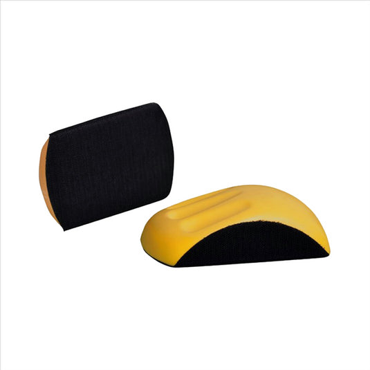 Astro Pneumatic 6"" Velcro Hand Sanding Block for Round Discs