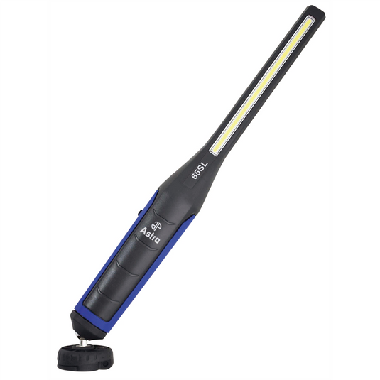 Astro Pneumatic 650LM Rechargeable LED Slim Light W/Top Flashlight