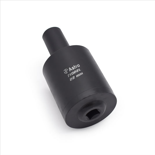 Astro Pneumatic 22mm (7/8"") Lug Nut Drum Socket - Impact Torque Multiplying Thin Wall Socket