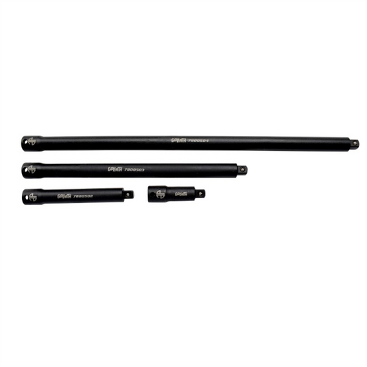 Astro Pneumatic 4 Piece 3/8 Inch Drive Goliath Torque-Saver Impact Extension Bar Set 2.5 Inch -15 Inch