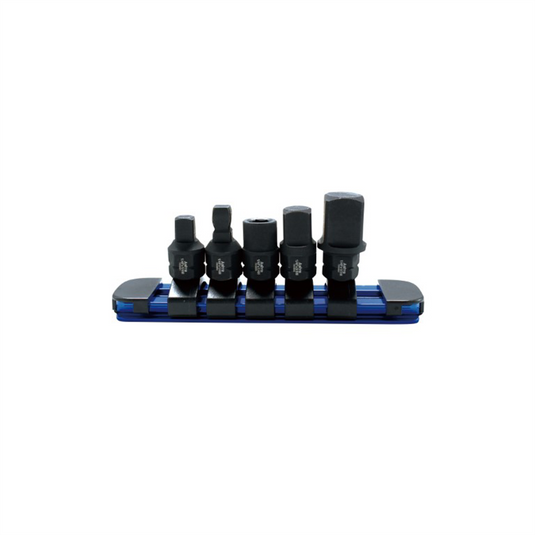 Astro Pneumatic 5 Piece 1/4 Inch Nano Drive Size Adapter Set