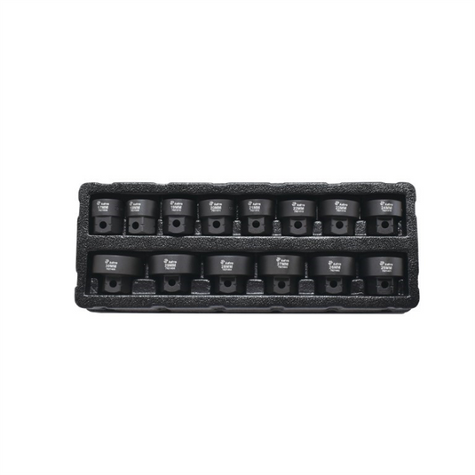 Astro Pneumatic 14 Piece 1/2 Inch Drive 17-30mm Low Profile Nano Impact Socket Set - No Skips
