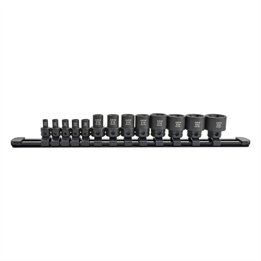 Astro Pneumatic 13pc 1/4"" & 3/8"" Drive External Torx Nano Impact Socket Set
