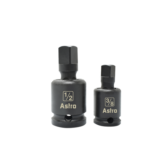 Astro Pneumatic 3/8"" & 1/2"" Pinless Universal Joint Impact Adapters