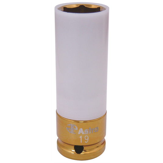 Astro Pneumatic SOC 19MM 1/2D 12PT DP GLD