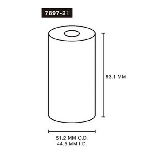 Astro Pneumatic 1-3/4"" ID x 2"" OD x 3-3/4"" L Adapter