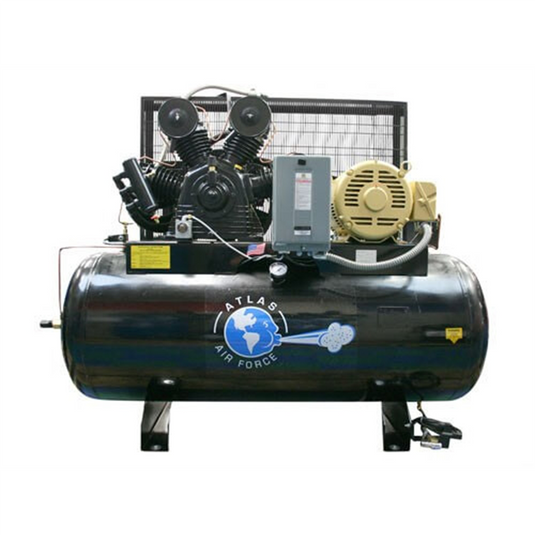 Atlas Automotive Equipment 15HP 3-PHASE 120 GAL COMPRESSOR