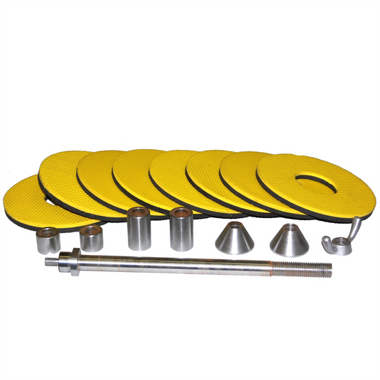 Atlas Equipment Wheel Balancer Motorcycle Adapter Kit (Extra Large)