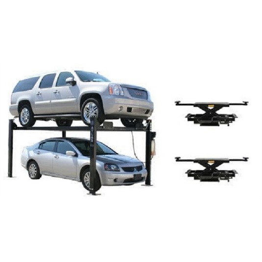 Atlas Automotive Equipment Atlas Equipment PRO8000EXT 4 Post Lift + RJ35 Sliding Jacks Combo (WILL CALL)