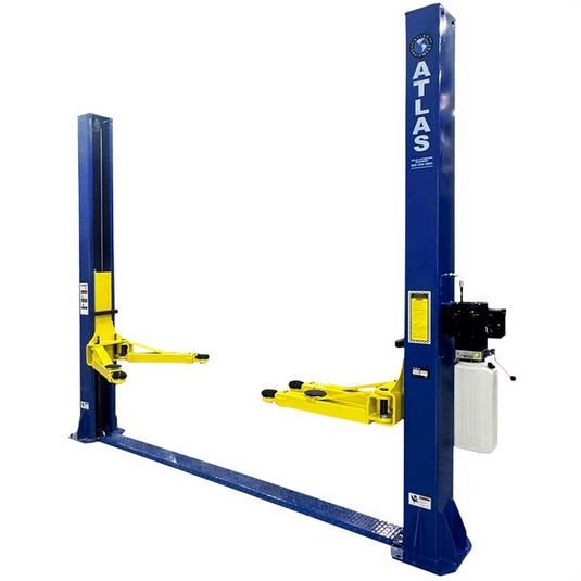 Atlas Equipment 9;000 lb. Capacity Baseplate 2-Post Lift