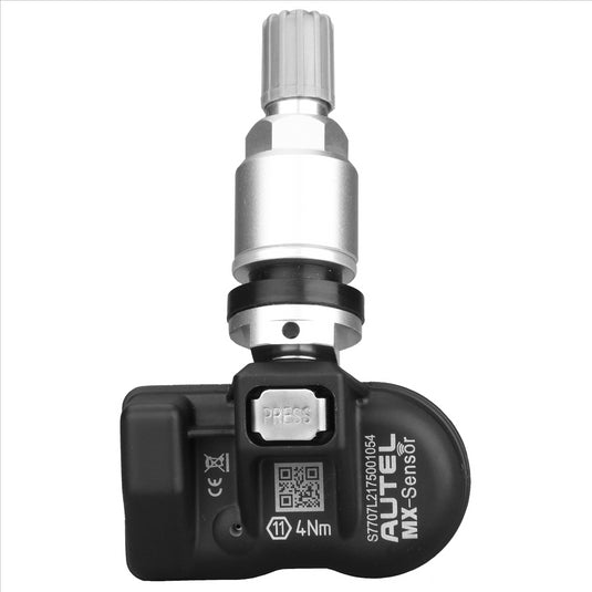 Autel MX-Sensor 1-Sensor- Single Pack w/box Press-in Metal Valve Stem : 1 Boxed MX-Sensor 1-Sensor Press-in Aluminum Valve Stem