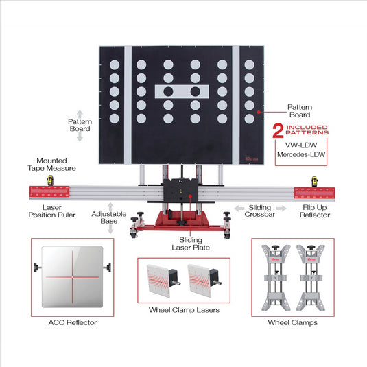 Autel ADAS Frame Standard Package : ADAS Calibration Frame Standard Package