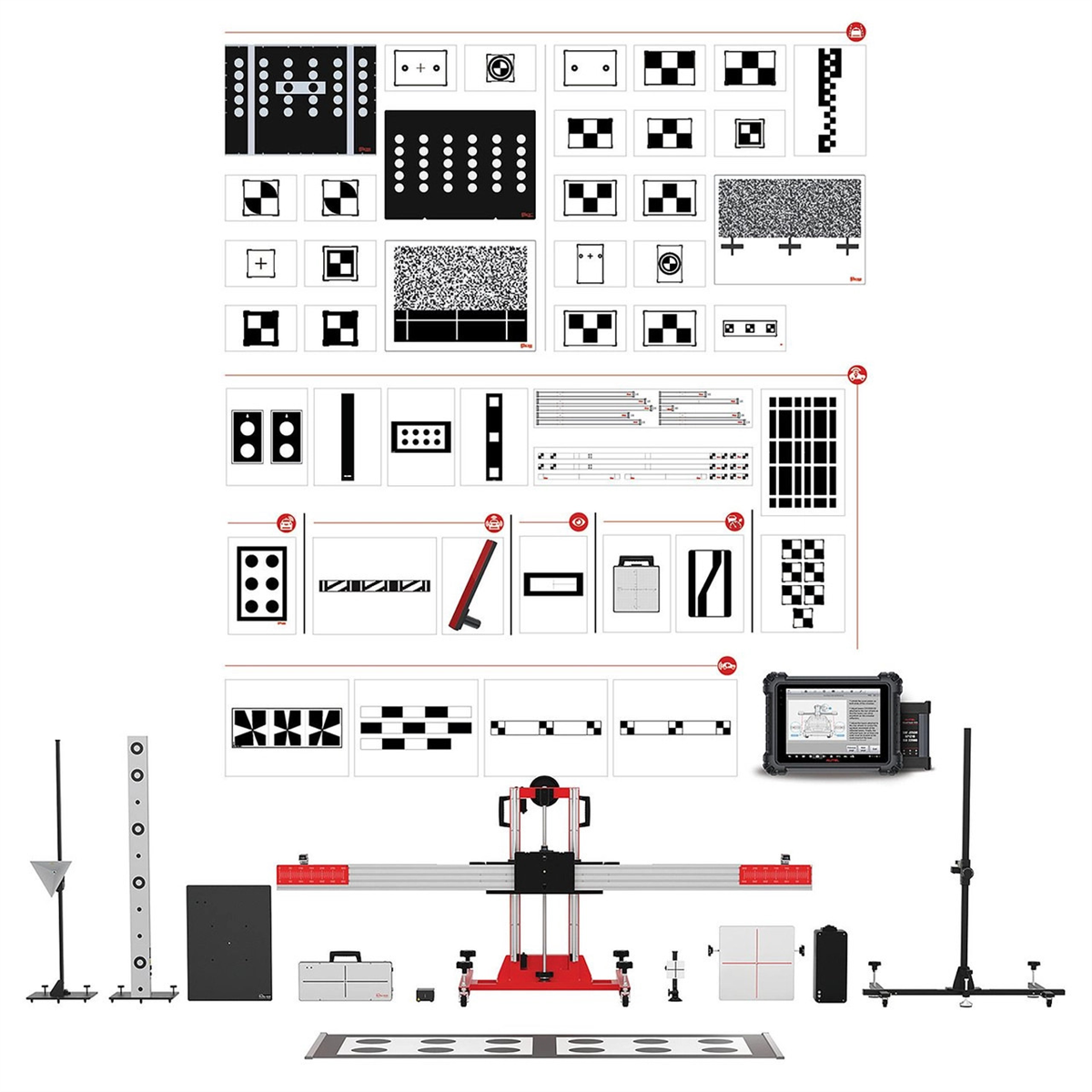 T Standard Autel ADAS All Systems 2.0 T : ADAS Standard Frame All Systems Package ...