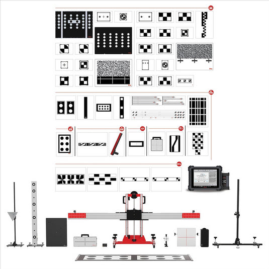 Autel ADAS All Systems 2.0 T : ADAS Standard Frame All Systems Package; ADAS Upgrade & MS909 Tablet