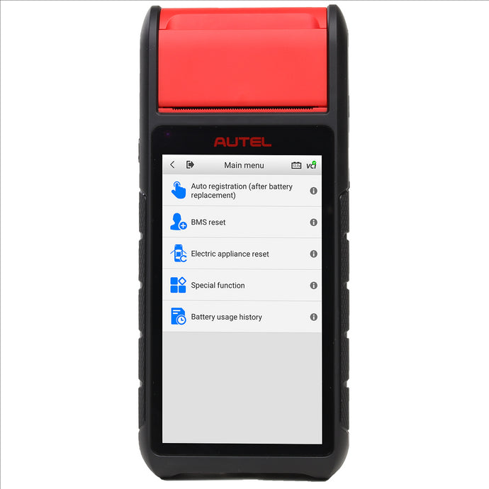 Autel MaxiBAS BT608 Battery Tester  : Touchscreen Battery and Electrical System Diagnostics Tool