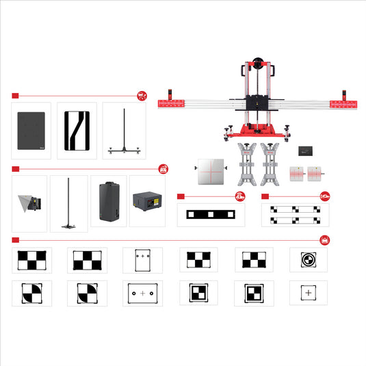 Autel CV ADAS All Systems Package : CV Class 1-3 vehicles All Systems ADAS Pkg. for LDW; ACC; BSD; RCW; AVM calibrations