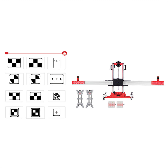 Autel CV ADAS LDW Package : CV ADAS LDW Pkg: frame; hardware; LDW targets for Light Duty 1-3 class vehicles