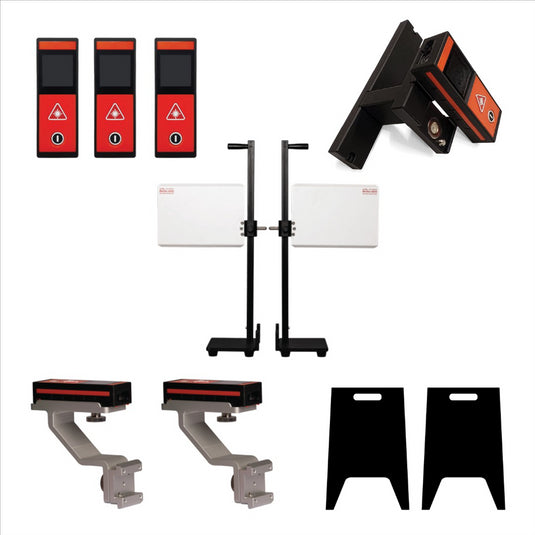 Autel Digital ADAS Package : Digital ADAS inc. 3 digital tape measures & 2 wheel dials for use with Standard Cal. Frame.