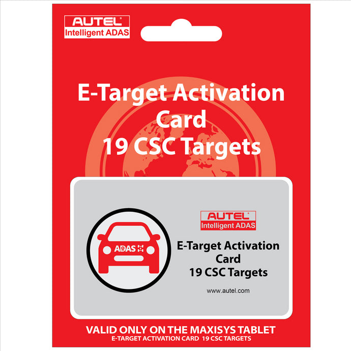 Autel Digital Targets Upgrade Card