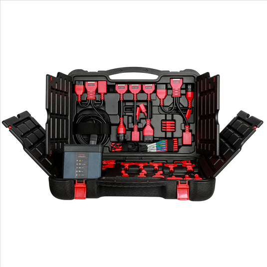 Autel MaxiSYS EV Diagnostics Upgrade Kit : EVDiag Box; software; and adapters to perform EV battery pack analysis