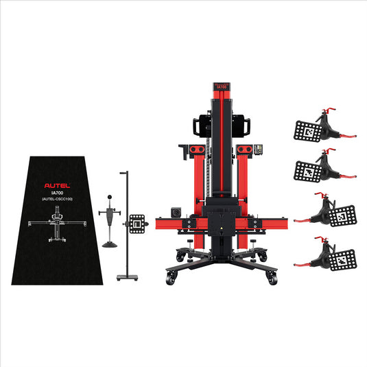 Autel Maxisys IA700 ADAS Frame: Wheel Alignment Pre-Check