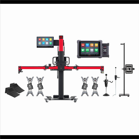 Autel MaxiSYS ADAS IA900WA Alignment Frame with MSULTRAADAS Tablet : MaxiSYS ADAS IA900WA Alignment and ADAS Calibration Frame with ULTRAADAS tablet