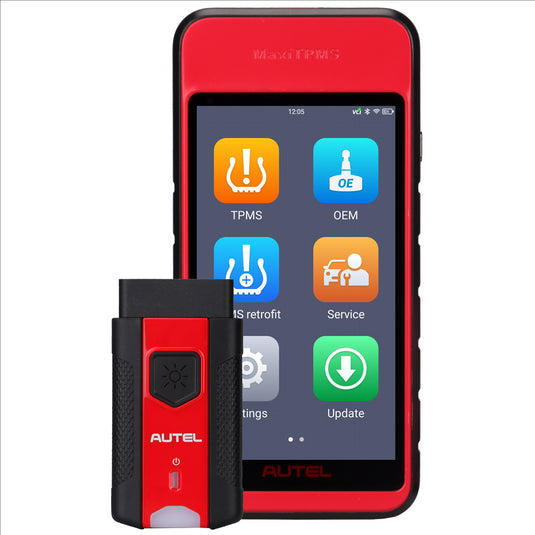 Autel Wireless Touchscreen Tablet; Performs All TPMS Diagnostics and Service Functions