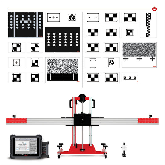 Autel ADAS LDW 2.0 T : LDW Calibration Pk incl Stand; Frame; MS909; Targets; Patterns and ADAS Software