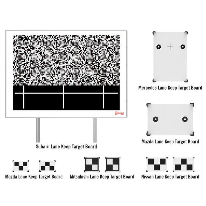 Autel ADAS Lane Departure Package 2 : Expansion Set of Targets for LDW Calibration